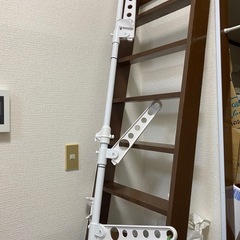 つっぱり棒　ハンガーラック