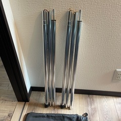 アウトドア キャンプ テント&タープ用ポール