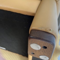 カリモク  スツール  オットマン　ベージュの画像