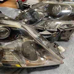 レクサスLS600h　左右　ヘッドライト三眼美品‼️　