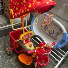 アンパンマンの三輪車