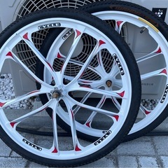自転車の車輪