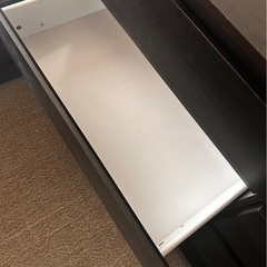 ②木製チェスト　収納棚　引き出し　木製タンス　の画像