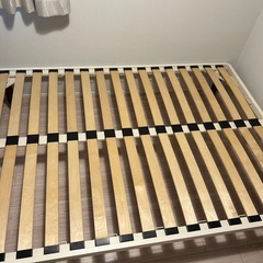 無印良品ベッドフレームの画像