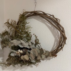 ハンドメイド　リースの画像