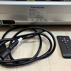 TOPTURE トレッドミル TP-TM01W ルームランナー リモコン付 MAX10km/hの画像
