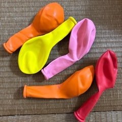 無料　５個　風船