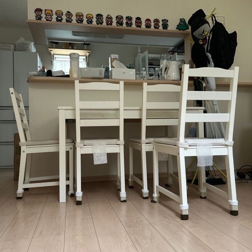 IKEA 4人掛けダイニングセット
