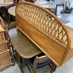 【ジモティー割引で最大15％OFF⭐️】 ラタン 長椅子の画像