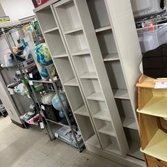 O2505-683 スライド本棚 キズあり スライド部分左に寄り...