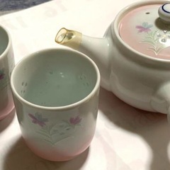 有田焼　湯呑み2個、急須セット