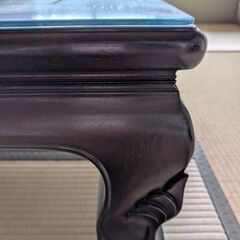 ★レトロ★高級和家具★座卓★大塚花梨17号の画像