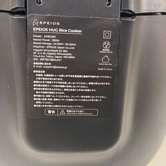 【６ケ月間保証付】4合マイコン炊飯ジャー　EPIEIOS【ﾄﾚﾌｧｸ桶川店】の画像