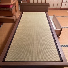 美品  ニトリ  畳ベッド  の画像