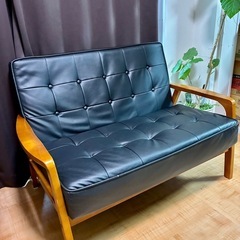 	【無料】ニトリの2人掛けソファ お譲りします