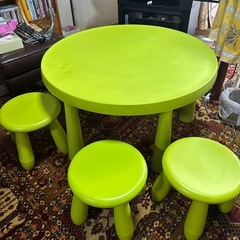 IKEA マンムット　子供用デスク＆チェアセット