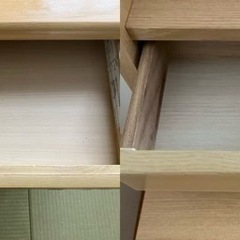 中古品　現物のみ　学習机　ライト・椅子付きの画像
