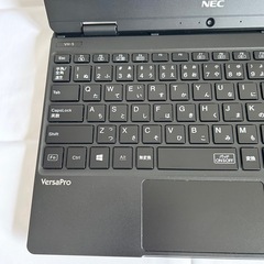 【値下げしました】　ノートパソコン　NEC versapro　SSD512の画像
