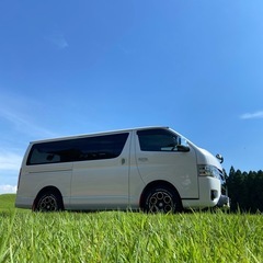 ハイエース専用　サンシェード　夏　暑さ対策