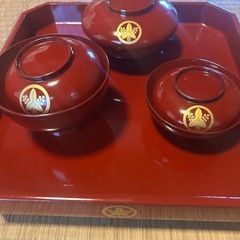 お食い初め　家紋入　
