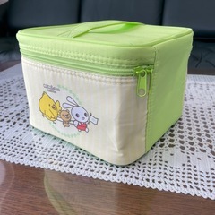 (新品未使用) 西松屋2段ランチボックス＆保冷バッグの画像