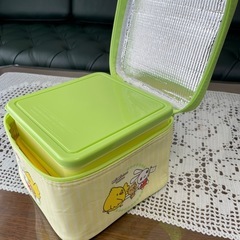 (新品未使用) 西松屋2段ランチボックス＆保冷バッグの画像