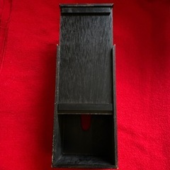 ティッシュボックス　木製の画像
