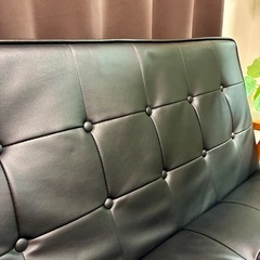	【無料】ニトリの2人掛けソファ お譲りしますの画像