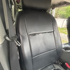 ［ジャンク］日産　キャラバン　レザー調シートカバー　全席セット　NV350  E26　の画像