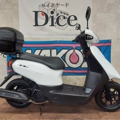 ★即乗りOK！　ヤマハ　JOG　セル1発　実働車　現行モデル　鍵付きリアボックス　FI車　原付　バイク　の画像