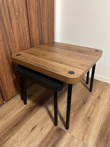 IKEA】SONHULT ソンフルト ネストテーブル2点セット, グレー