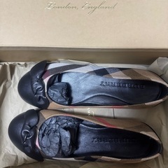 Burberry シューズ　バレエシューズ　フラットシューズの画像