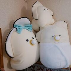 【ぬいぐるみ】つぶらな瞳の和食屋　生ガキ　３個の画像