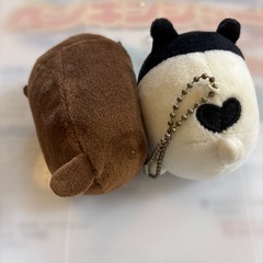 手のり　ぬいぐるみ　２個セットの画像