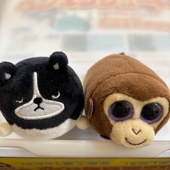 手のり　ぬいぐるみ　２個セット