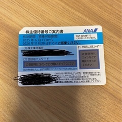 ANA 株主優待券