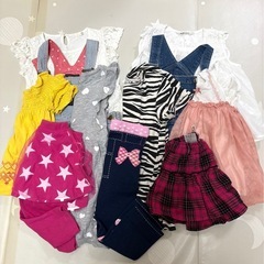 100㎝　女の子服まとめ売り11点