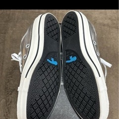 CONVERSE ALL STAR REACT シルバー スニーカーの画像