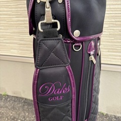 【お譲り先決まりました】ダックスロンドン　ゴルフバック　キャディバッグ の画像