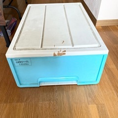 【無料‼️早い者勝ち‼️】引出し式衣装ケース サイズ幅43奥行64高さ23cm