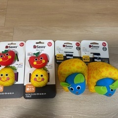 新品sassyサッシーベビーおもちゃ4点セット