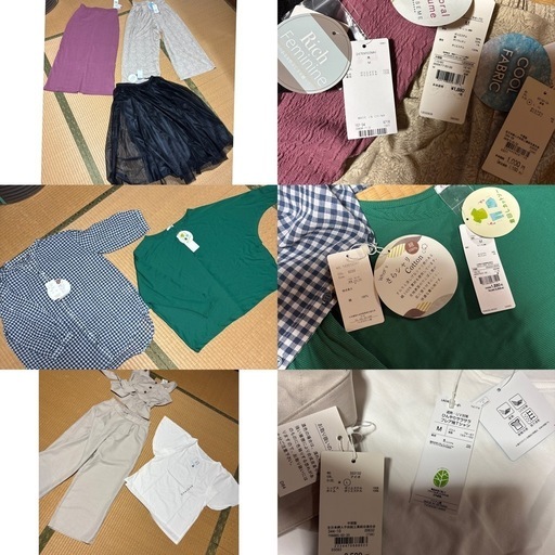 ほぼ新品　レディース　まとめ売り　夏服　16着　M L フリー