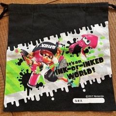 新品　スプラトゥーン　巾着　の画像