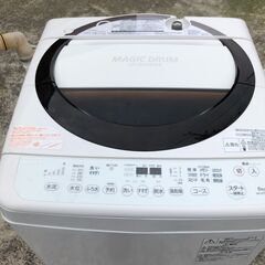 ２０１６年製　東芝  全自動洗濯機 （6.0kg）  AW-6D3Mの画像
