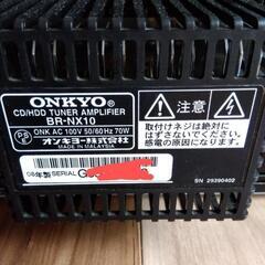 美品☆動作OK★ オンキョー BR-NX10 HDD/CDコンポ リモコン付属の画像