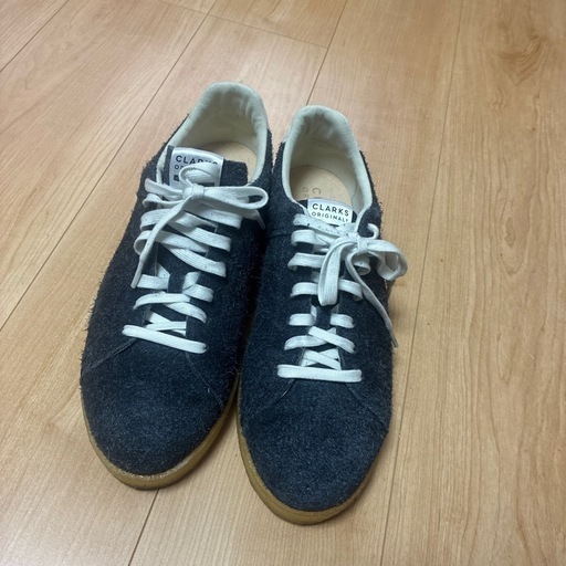 希少　CLARKS クラークス　ネイビー スエード　スニーカー　スエード美品です 希少 CLARKS クラークス ネイビー スエード スニーカー スエード美品
