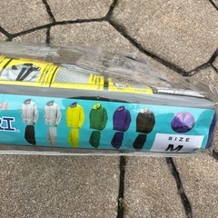 【新品未開封！！】トオケミ株式会社製　テフロン撥水加工　レインコート　雨ガッパ　雨やどり　AMAYADORI Mサイズ！！の画像