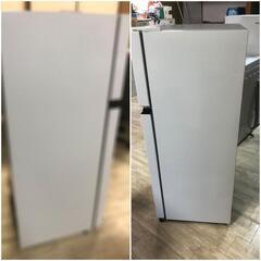【松本市引き取り限定】Hisenseノンフロン冷凍冷蔵庫124㍑（2024年）の画像