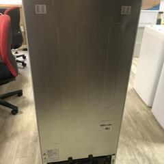 【松本市引き取り限定】Hisenseノンフロン冷凍冷蔵庫124㍑（2024年）の画像