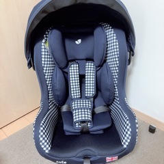 美品・Joie チャイルドシート チルト キャノピー付（ギンガム...